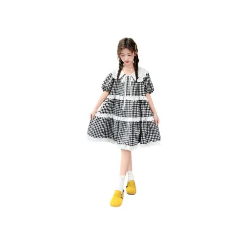 Than than me Черная клетка Школьный возраст Платья