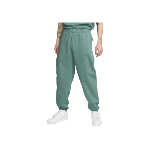 nike Мужские Флисовые Брюки Вязаные Тренировочные Брюки Мужские Зеленые
