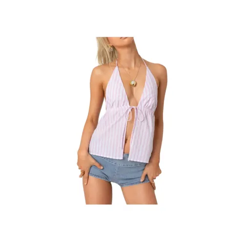Edikted Madelyn Галстук Передняя часть Топ Топ на бретелях Женские