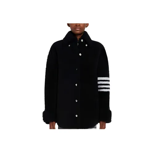 THOM BROWNE Морской синий Женские Куртки