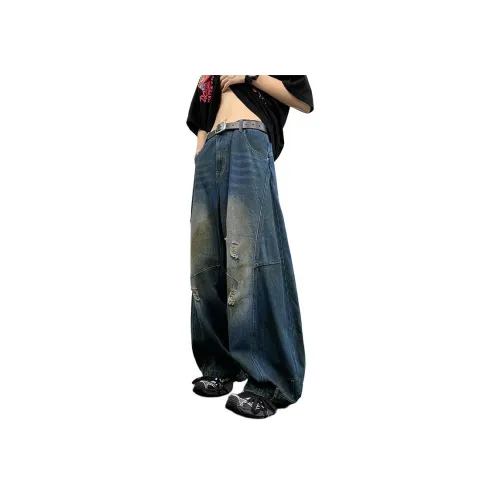 SOCKKEY Синие Унисекс Джинсы