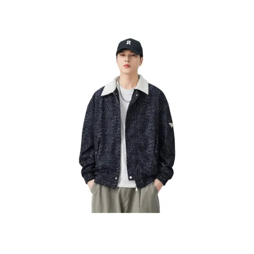 PVPVPV Темно-синий Унисекс Куртки