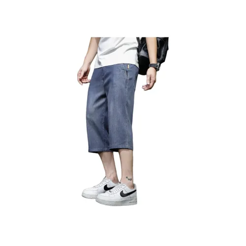 SRPFTE Винтажные синие унисекс джинсовые шорты