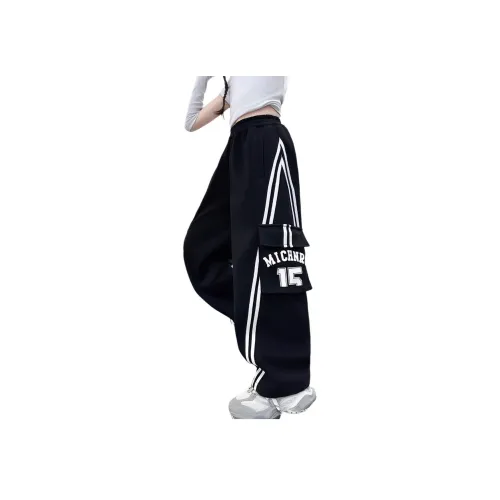 AN Черные Женские Брюки Карго