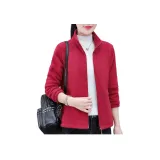 009 Бордовый Толстый Флис