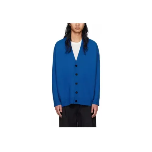 JIL SANDER Синий Мужской Трикотаж
