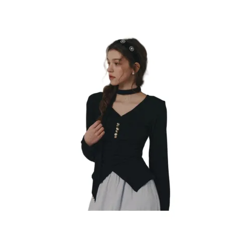 TUSHIFEI Стандартная T-рубашка Женская