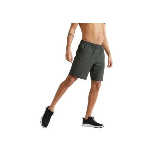 DECATHLON Медно-зеленые мужские спортивные шорты