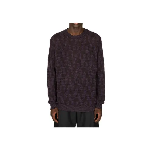 DRIES VAN NOTEN Фиолетовые Мужские Свитера