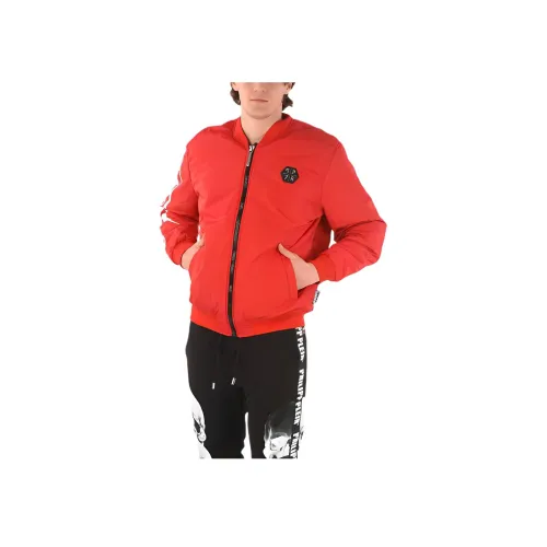 PHILIPP PLEIN Red Men's Jackets  
PHILIPP PLEIN Красные Мужские Куртки