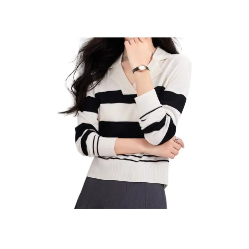 CARBAMMI Черные Женские Свитеры