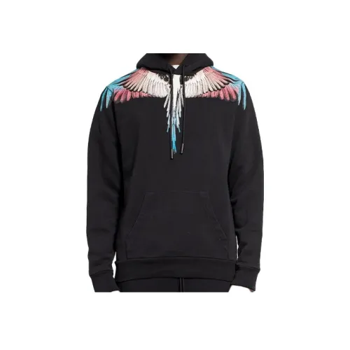 MARCELO BURLON Черные Мужские Свитшоты