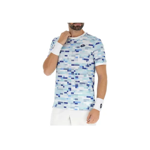 LOTTO Керамика Синий/Темный цвет Деним Мужская T-Рубашка