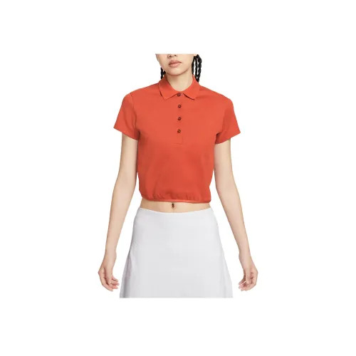 Nike Orange Женские T-рубашки