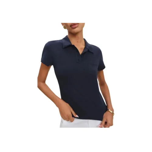 Reformation Louie T Polo Shirt Женская