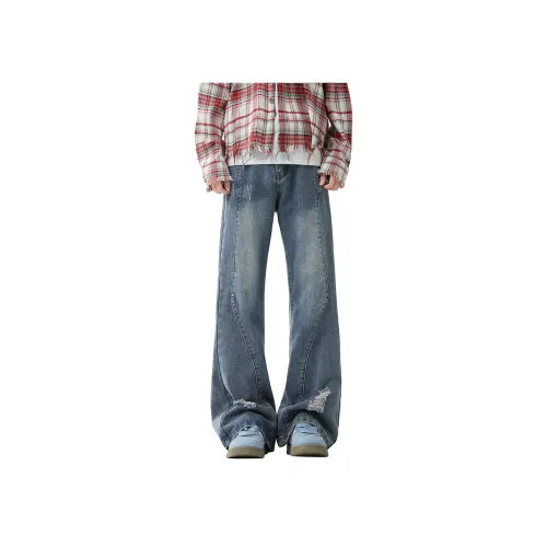 JUNGLE PANDA Унисекс Джинсы