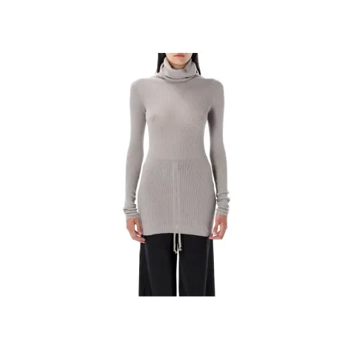 RICK OWENS совместный бренд Серый Женские Свитера