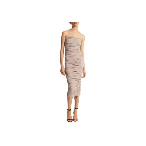MICHAEL KORS SS24 Sleeveless Dress Women's Taupe