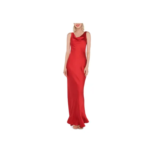 NORMA KAMALI Без рукавов Платье Женское Красное