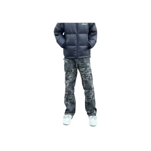 JIEPA Камуфляж Унисекс Джинсы