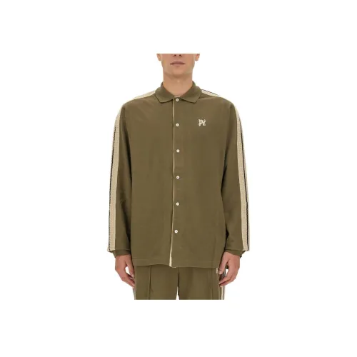 PALM ANGELS Army Green Мужские Куртки