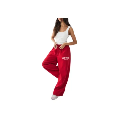 NASTY GAL Straight Нога Jogger Повседневные брюки Женские