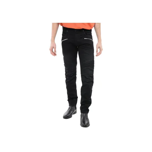 BALMAIN Мужские черные джинсы