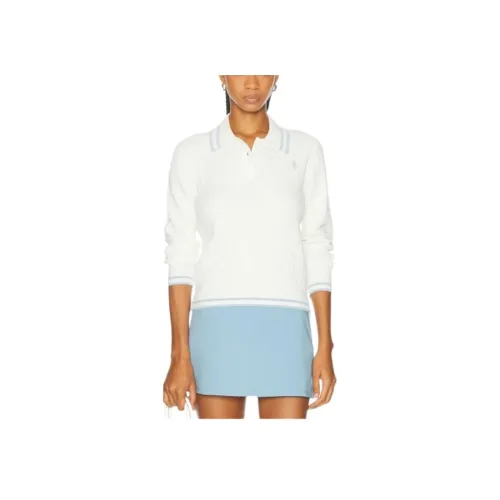 SPORTY RICH Поло Женское Белое