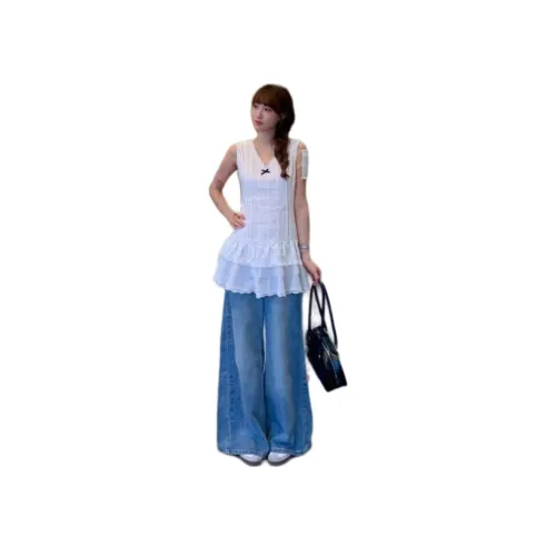 HKPXR Светло-синие женские джинсы