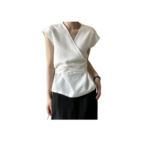 Hirono Journal Лето Рубашка Женские