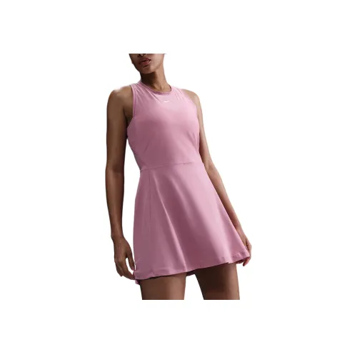 nike Без рукавов Платье Женское Розовое