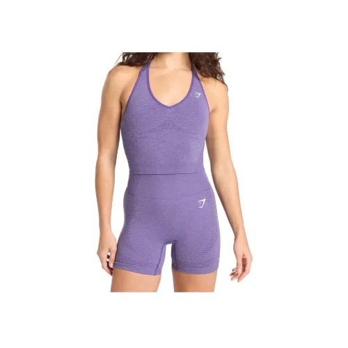 GYMSHARK Спортивные жилеты Женские Фиолетовые