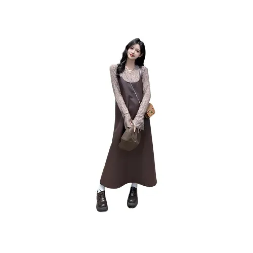 ZCDECO Коричневый Женские Комплекты с Юбкой