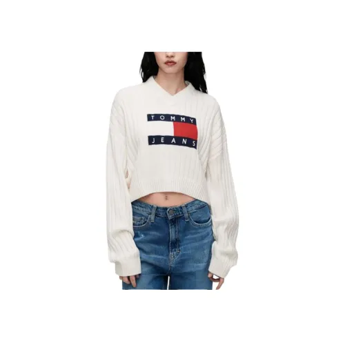 Tommy Hilfiger Белый Женский Трикотаж
