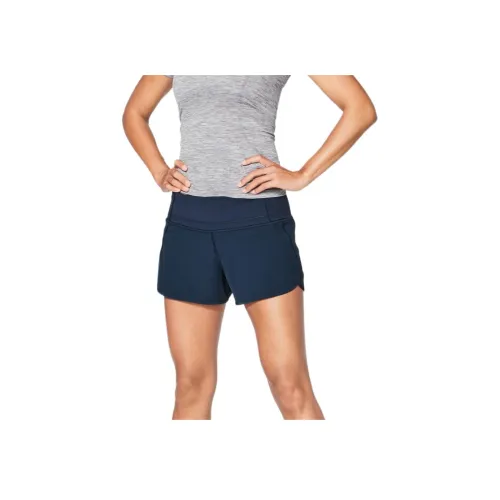 lululemon RUN TIMES Спортивные шорты Женские Темно-синий