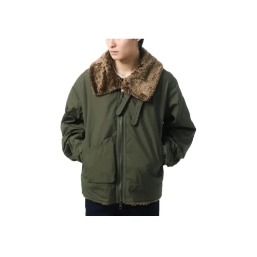 Engineered Garments Collaboration Зеленые Мужские Куртки