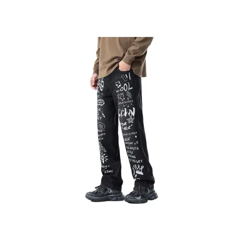 BAOMIKA Унисекс Джинсы