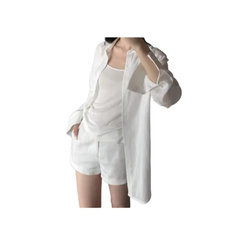 MUCCHIC Премиум Белые Женские Рубашки