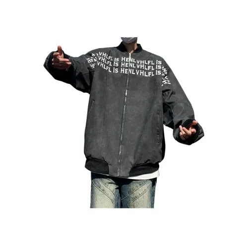 Индивидуальный кожаный куртка товар унисекс классический черный серый тон