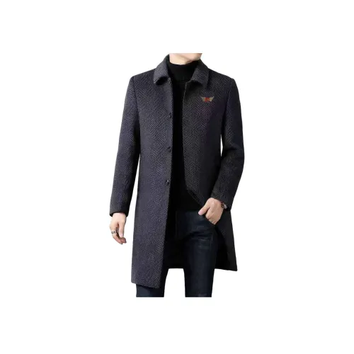 PIERRE CARDIN Пальто Мужское Темно-Серый