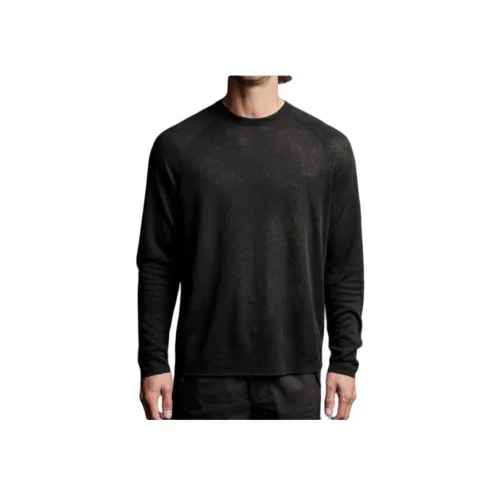 JAMES PERSE Черный/Морской Синий Мужской Трикотаж