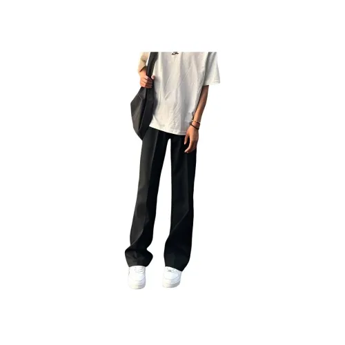 DANJUE Матовый черный унисекс костюмные брюки