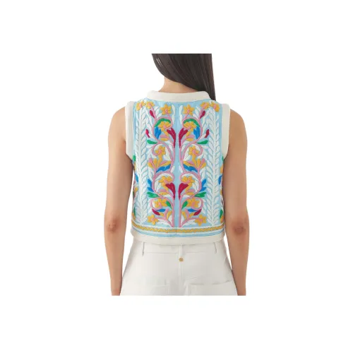 ANTIK BATIK Синие Женские Жилеты