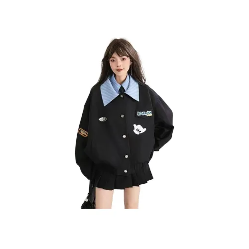 PLUSONEONE+ Черные Женские Куртки