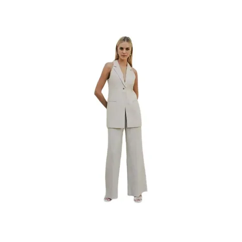 ELLIATTCOLLECTIVE Абрикос Женские Костюмные Брюки