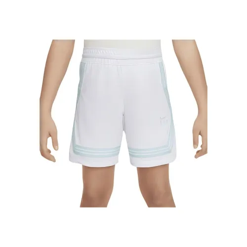 Nike Шорты Подростки Белый Glacier Blue Glacier Blue