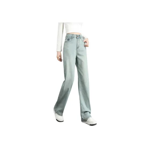TERRE BLEUE Джинсы Женские Светло-Синий