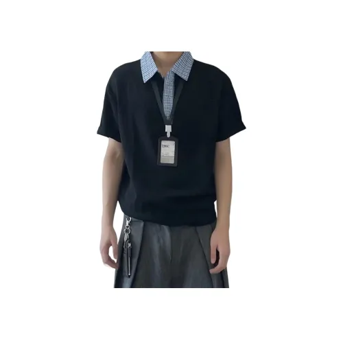 GANGZAI Короткий рукав T-рубашки унисекс