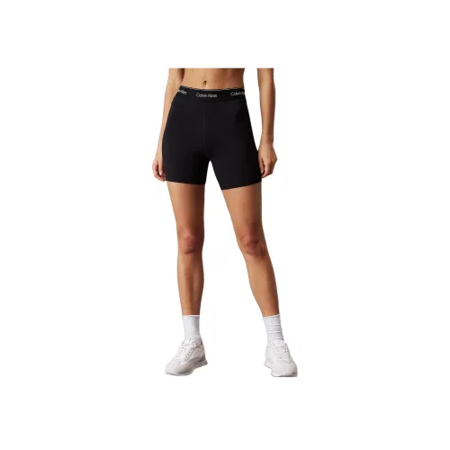 Calvin Klein Черные Женские Спортивные Шорты