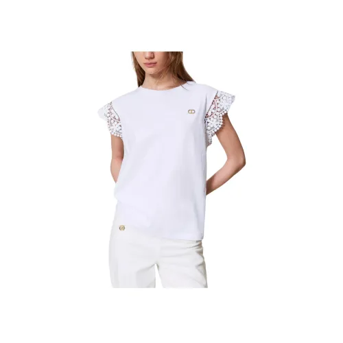 TWINSET Milano T Рубашка Женская Белая